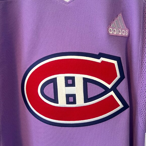 Adidas Montreal Canadiens 'Hockey Fights Cancer' Hockey Jersey! - Picture 2 of 14